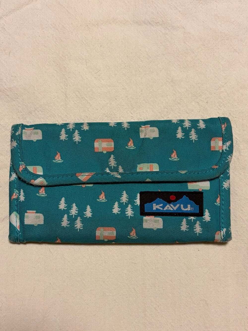 Kavu Big Spender Wallet Camping Print